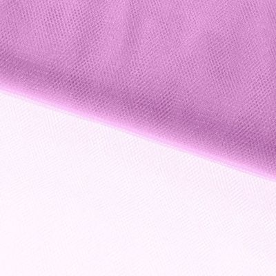 Фатин блестящий 16-12, 12 гр/м2, шир.300см, цвет розовый - купить в Артеме. Цена 110.84 руб.