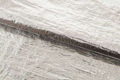 Текстильный материал "Диско"#1805 с покрытием РЕТ, 40гр/м2, 100% полиэстер, цв.2-серебро - купить в Артеме. Цена 444.86 руб.