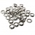 Люверсы, металлические/20мм/никель (упак.1000 шт) - купить в Артеме. Цена: 1 603.80 руб.