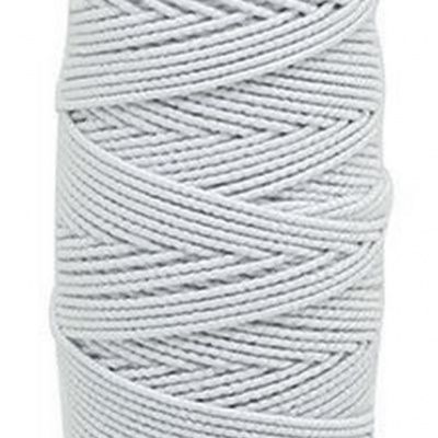 Нитка - резинка Спандекс 25 м (уп-10шт)-белые - купить в Артеме. Цена: 35.65 руб.