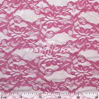 Кружевное полотно стрейч XD-WINE, 100 гр/м2, шир.150см, цвет розовый - купить в Артеме. Цена 1 851.10 руб.