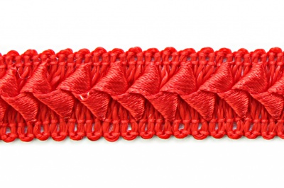 Тесьма декоративная "Самоса" 091, шир. 20 мм/уп. 33+/-1 м, цвет красный - купить в Артеме. Цена: 301.35 руб.