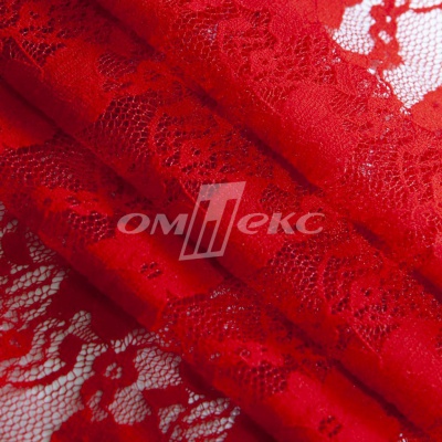 Кружевное полотно стрейч 15A61/RED, 100 гр/м2, шир.150см - купить в Артеме. Цена 1 580.95 руб.