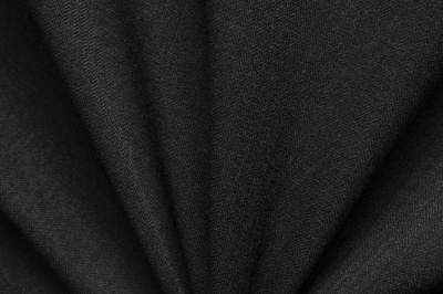 Ткань костюмная 21699 1144/1178, 236 гр/м2, шир.150см, цвет чёрный - купить в Артеме. Цена 455.40 руб.