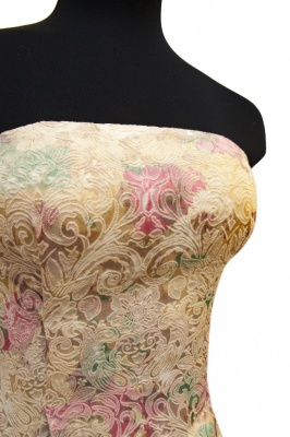 Ткань костюмная (принт) T005 3#, 270 гр/м2, шир.150см - купить в Артеме. Цена 610.65 руб.