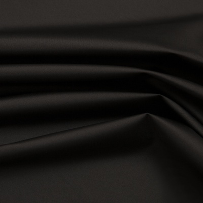Курточная ткань Дюэл (дюспо), PU/WR/Milky, 80 гр/м2, шир.150см, цвет чёрный - купить в Артеме. Цена 141.80 руб.