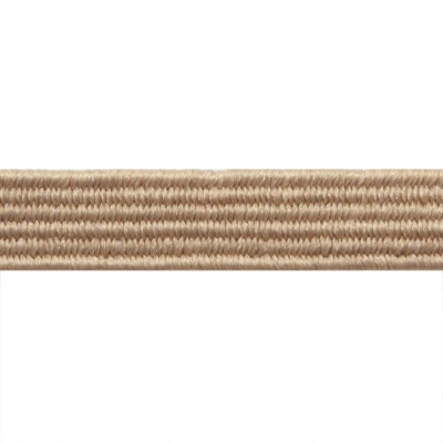 Резиновые нити с текстильным покрытием, шир. 6 мм ( упак.30 м/уп), цв.- 97-бежевый - купить в Артеме. Цена: 152.05 руб.