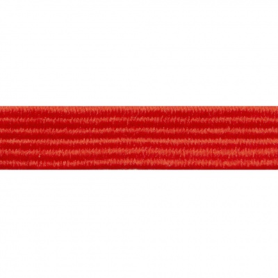 Резиновые нити с текстильным покрытием, шир. 6 мм ( упак.30 м/уп), цв.- 86-красный - купить в Артеме. Цена: 155.22 руб.