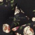 Плательная ткань "Фламенко" 3.1, 80 гр/м2, шир.150 см, принт растительный - купить в Артеме. Цена 239.03 руб.