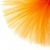 Фатин матовый 16-127, 12 гр/м2, шир.300см, цвет оранжевый - купить в Артеме. Цена 96.31 руб.