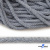 Шнур плетеный d-6 мм круглый, 70% хлопок 30% полиэстер, уп.90+/-1 м, цв.1086-голубой - купить в Артеме. Цена: 588 руб.