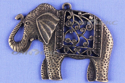 Декоративный элемент для творчества из металла "Слон"  - купить в Артеме. Цена: 26.93 руб.