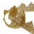 Тесьма металлизированная 0384-0240, шир. 40 мм/уп. 25+/-1 м, цвет золото - купить в Артеме. Цена: 490.74 руб.