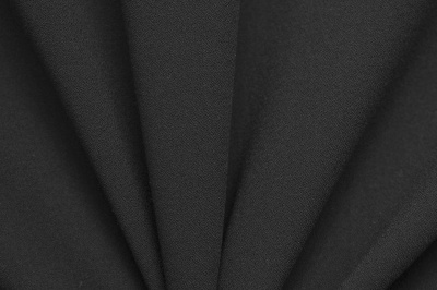 Костюмная ткань с вискозой "Бриджит", 210 гр/м2, шир.150см, цвет чёрный - купить в Артеме. Цена 564.96 руб.