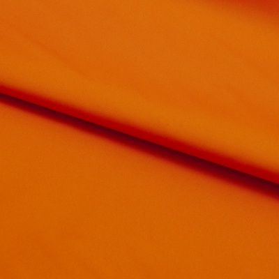 Поли понж (Дюспо) 17-1350, PU/WR, 65 гр/м2, шир.150см, цвет оранжевый - купить в Артеме. Цена 82.93 руб.