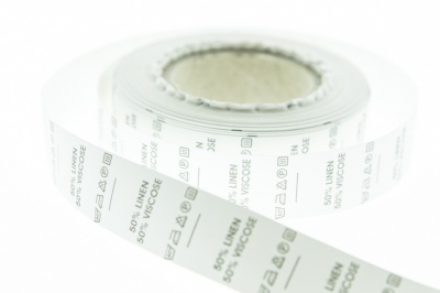 Состав и уход за тк. Linen 50%  Viscose 50%  1000шт - купить в Артеме. Цена: 476.84 руб.