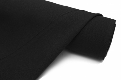 Ткань костюмная 25332 2031, 167 гр/м2, шир.150см, цвет чёрный - купить в Артеме. Цена 339.33 руб.