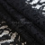 Кружевное полотно #2307, 145 гр/м2, шир.150см, цвет чёрный - купить в Артеме. Цена 449.07 руб.