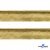 Кант атласный 136, шир. 12 мм (в упак. 65,8 м), цвет золото - купить в Артеме. Цена: 433.08 руб.
