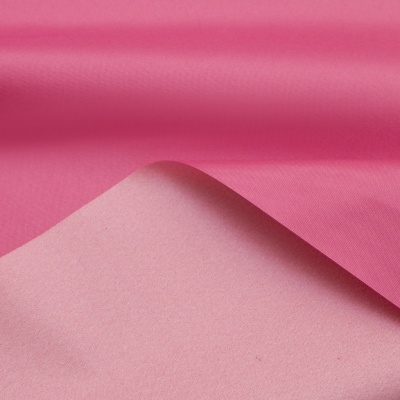 Курточная ткань Дюэл (дюспо) 17-2230, PU/WR/Milky, 80 гр/м2, шир.150см, цвет яр.розовый - купить в Артеме. Цена 141.80 руб.