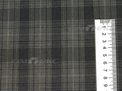 Ткань костюмная клетка 25235 2004, 185 гр/м2, шир.150см, цвет серый/бел - купить в Артеме. Цена 