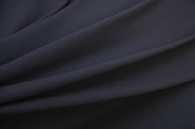 Костюмная ткань с вискозой "Флоренция" 19-4024, 195 гр/м2, шир.150см, цвет т.синий - купить в Артеме. Цена 491.97 руб.