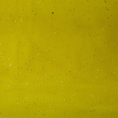 Сетка Глиттер, 24 г/м2, шир.145 см., желтый - купить в Артеме. Цена 118.43 руб.
