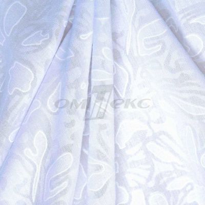 Хлопок "Барнаут" white flowers D7, 90 гр/м2, шир.150см - купить в Артеме. Цена 247.31 руб.