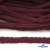 Шнур плетеный d-6 мм круглый, 70% хлопок 30% полиэстер, уп.90+/-1 м, цв.1070-бордовый - купить в Артеме. Цена: 588 руб.
