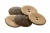 Деревянные украшения для рукоделия пуговицы "Кокос" #2 - купить в Артеме. Цена: 33.11 руб.